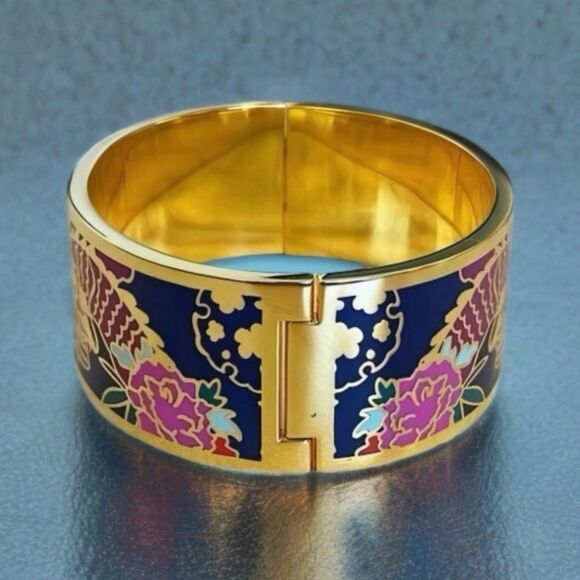 Johnny Was Dragon Hinged Bracelet - Picture 4 of 16